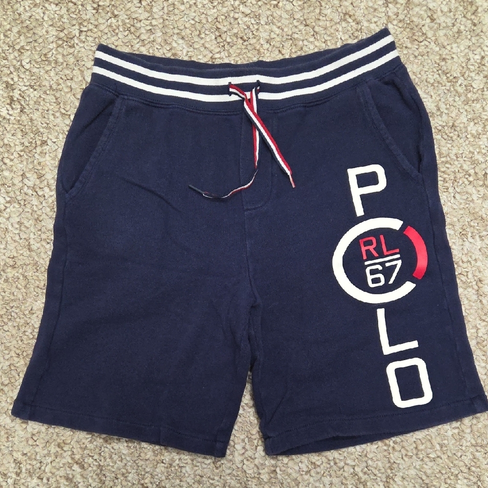 Polo by Ralph Lauren Dark Blue Athletic Shorts